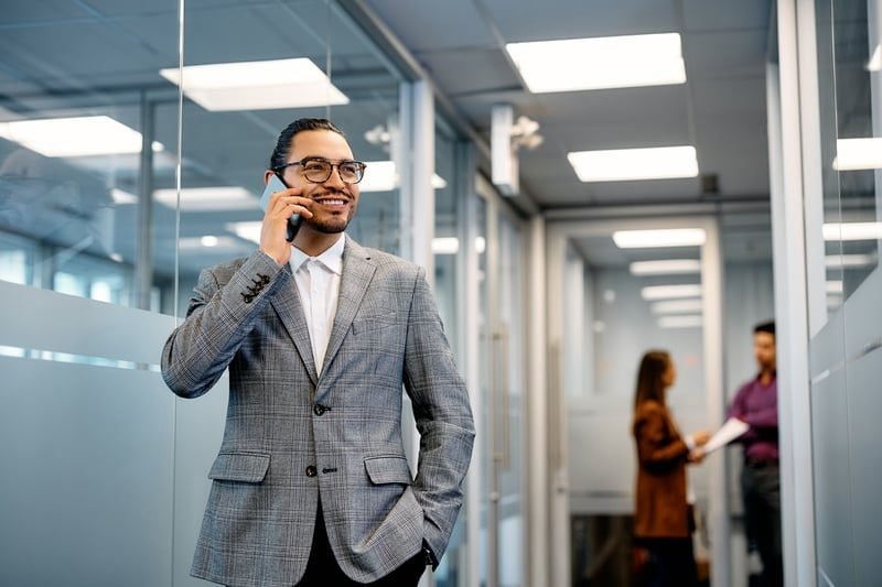 Conciliation: A Complete Guide and How ACAS Works 4 Employee taking a conciliation call from the office