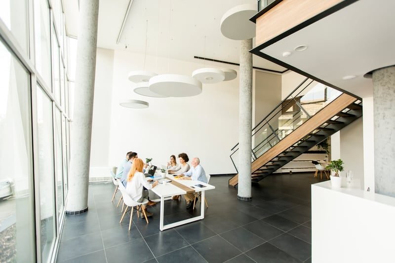 Business Rates for Offices: A Complete UK Guide 3 Modern office reception area assessed for the 2026 rating list