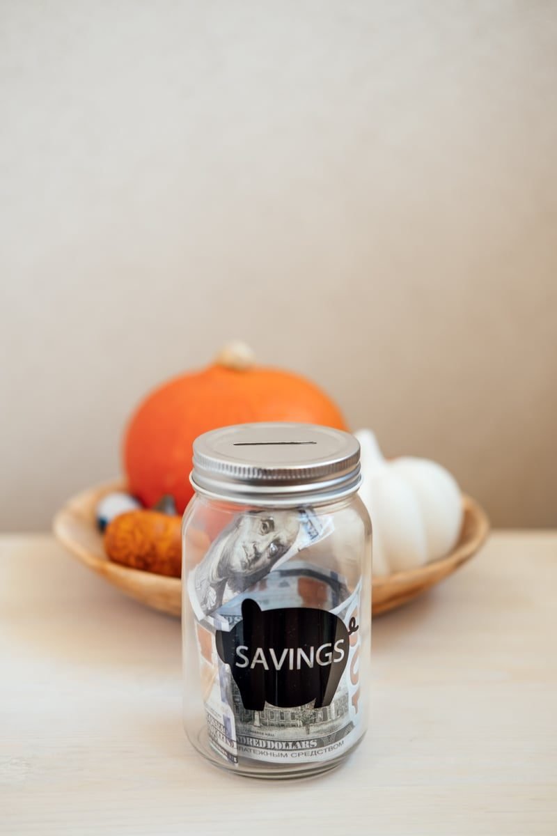 Coins in a savings jar, representing reliefs that cut a business rates bill