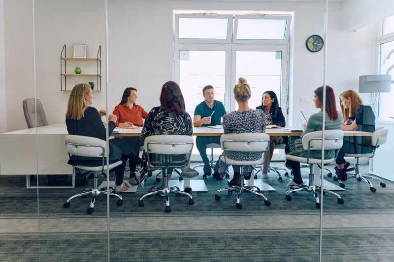 Redundancy: A Complete UK Guide 3 A staff group meeting for redundancy consultation