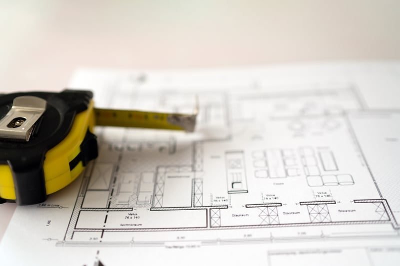 Business Rates for Retail Premises: A Complete UK Guide 3 Tape measure and floor plan used to assess a shop for the rating list