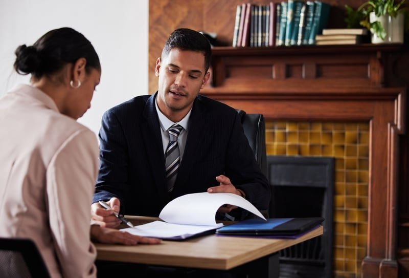Adviser and client in a trade mark consultation