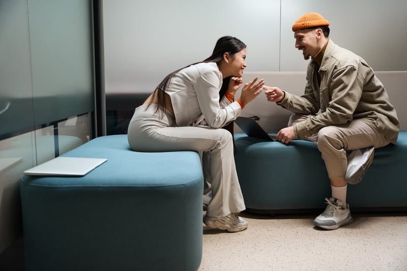 Without Prejudice Discussions: A Complete UK Guide 1 Two people in a private settlement discussion